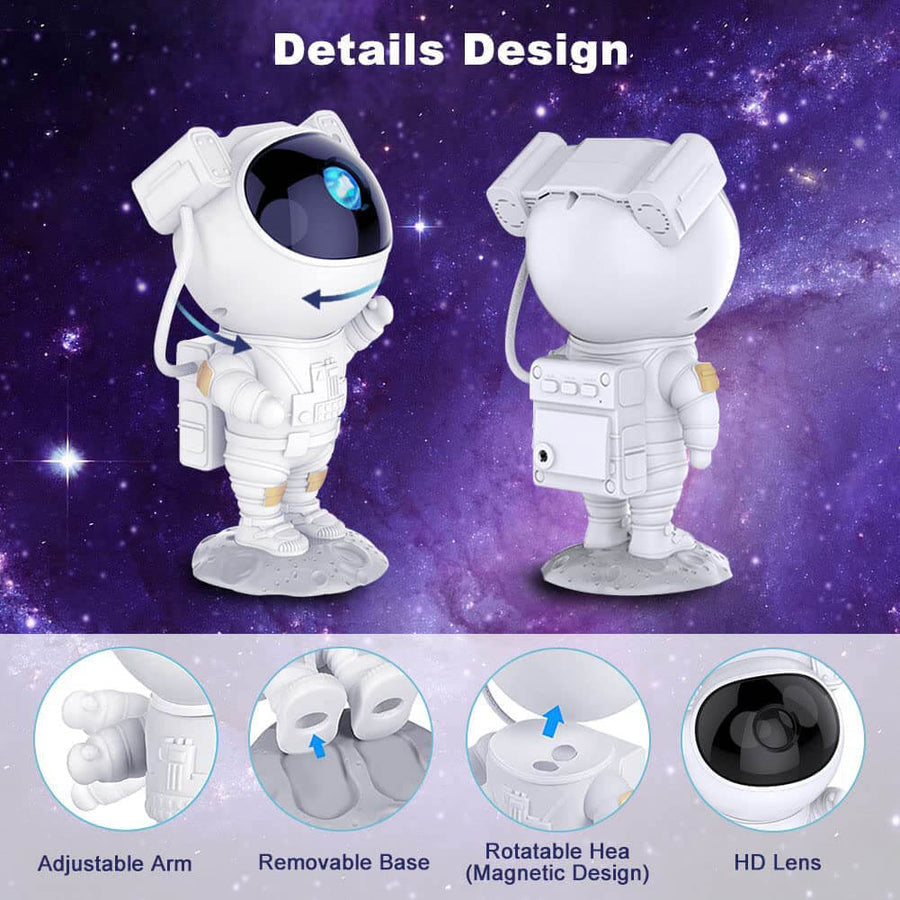 Space Odyssey: The Astronaut Galaxy Light Projector