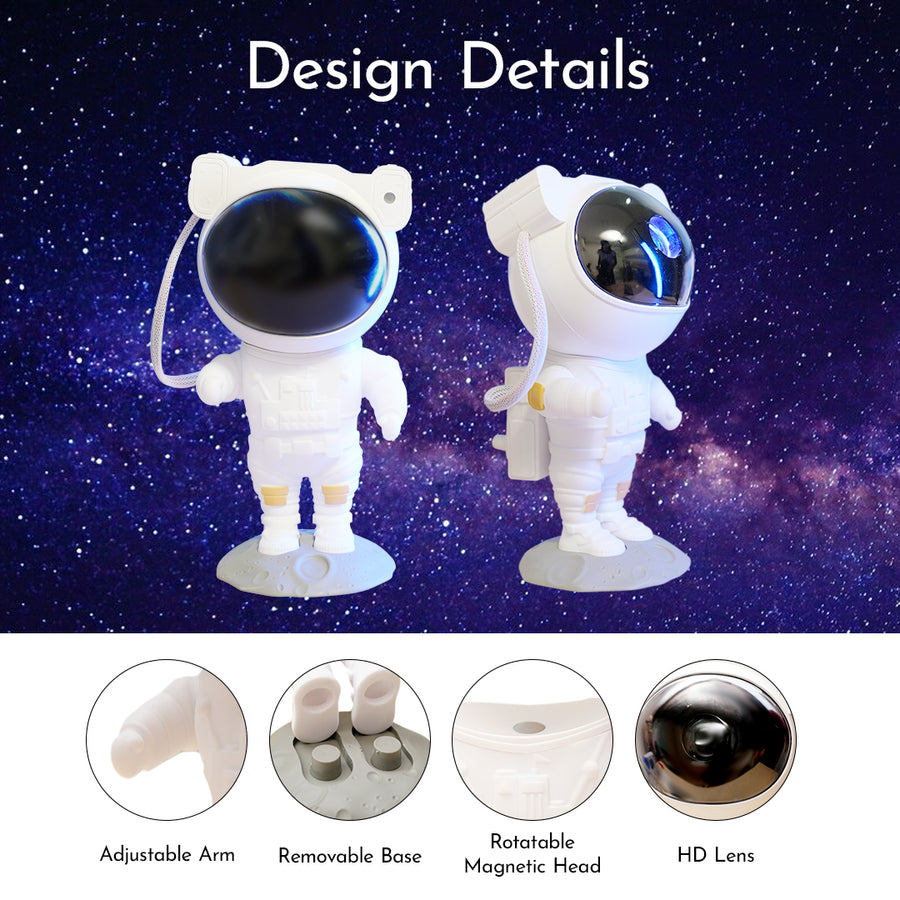 Space Odyssey: The Astronaut Galaxy Light Projector