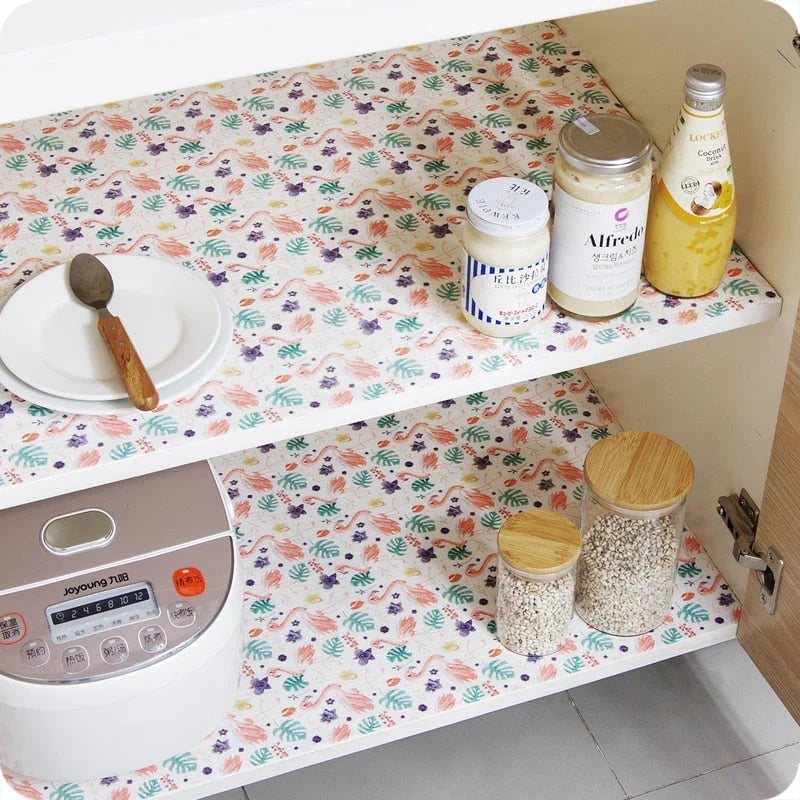 Water Proof Non-Slip Mat Roll for Kitchen, Fridge and draws (30*300 CM Roll)